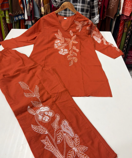 Premium Cotton Printed Co-ord Set #4