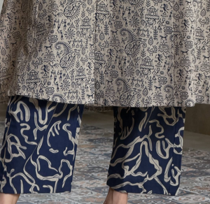 Stylish Pure Cotton Kurti with Pant Set #6
