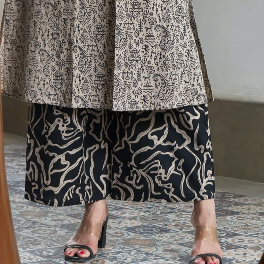 Stylish Pure Cotton Kurti with Pant Set #6
