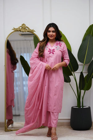 Kurta Pant With Dupatta Set