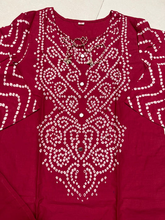 Premium Bandhani Co-ord Set