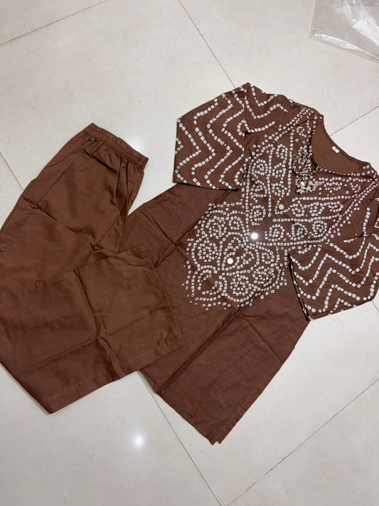Premium Bandhani Co-ord Set