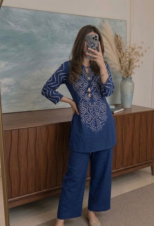 Premium Bandhani Co-ord Set