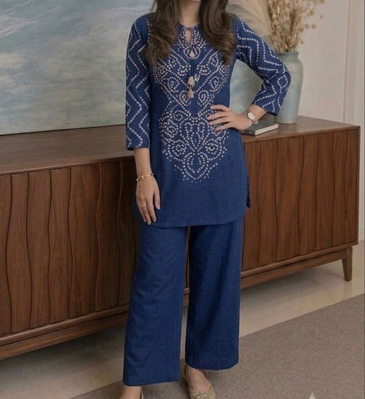 Premium Bandhani Co-ord Set