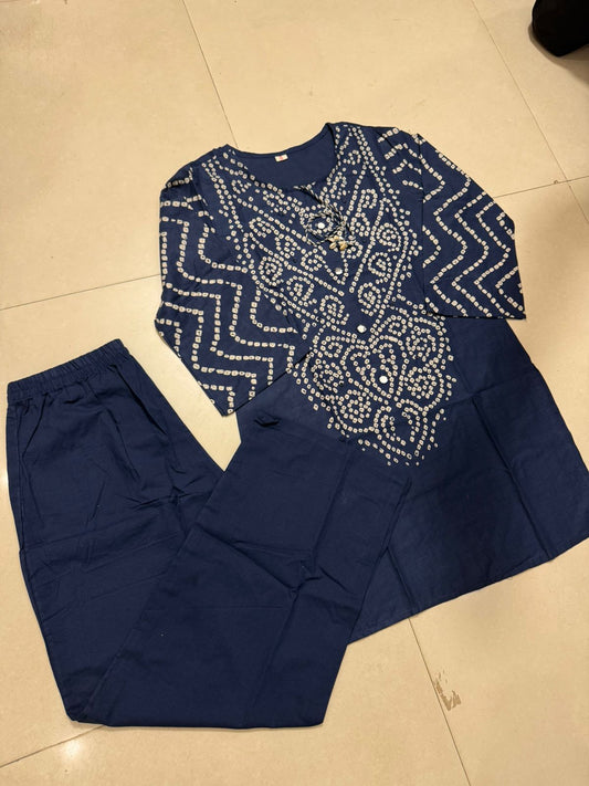 Premium Bandhani Co-ord Set
