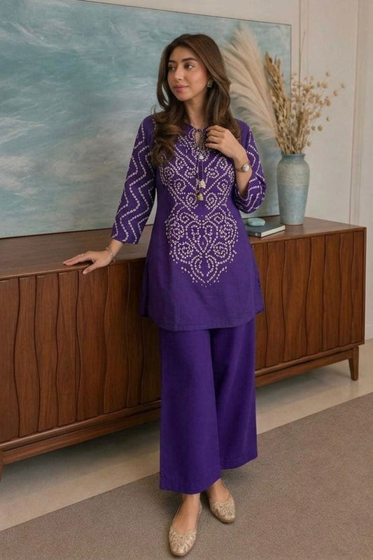 Premium Bandhani Co-ord Set