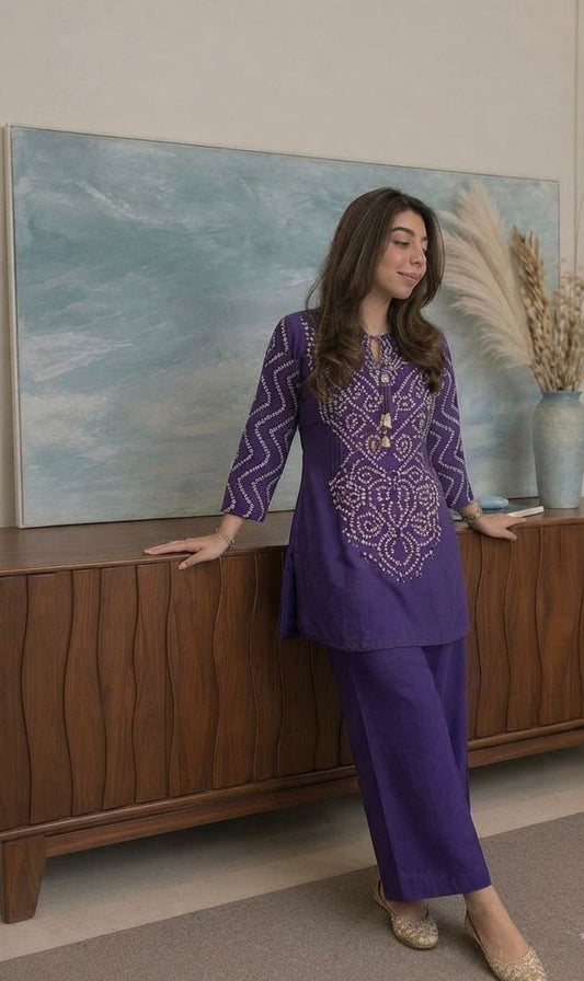 Premium Bandhani Co-ord Set
