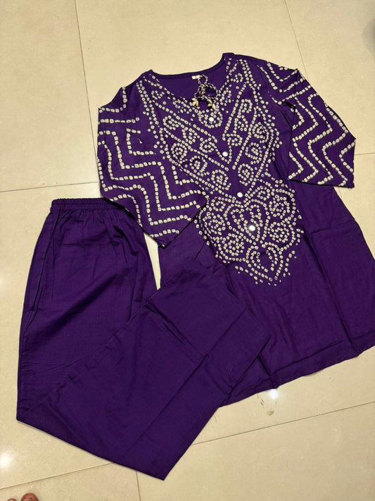 Premium Bandhani Co-ord Set