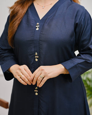Premium Cotton Indo-Western Palazzo Set