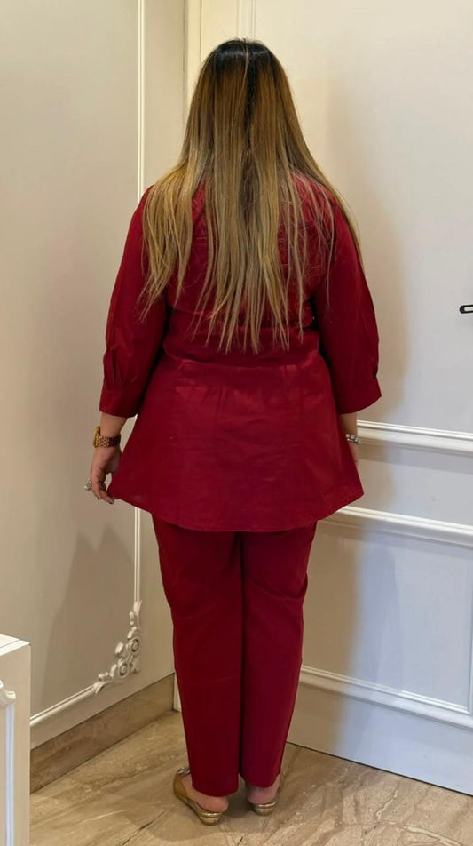 Premium Cotton Co-Ord Set