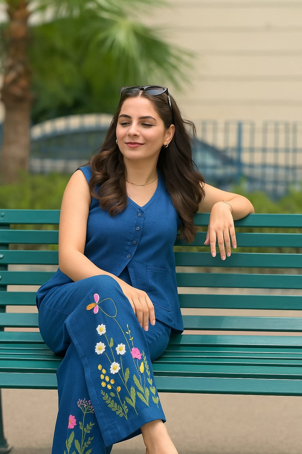 Stylish Cotton Slub Co-ord Set