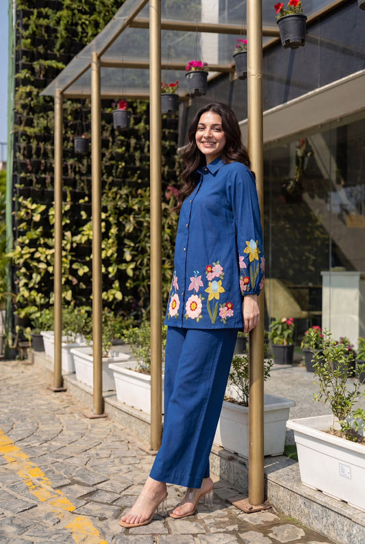 Elegant Cotton Flex Co-ord Set