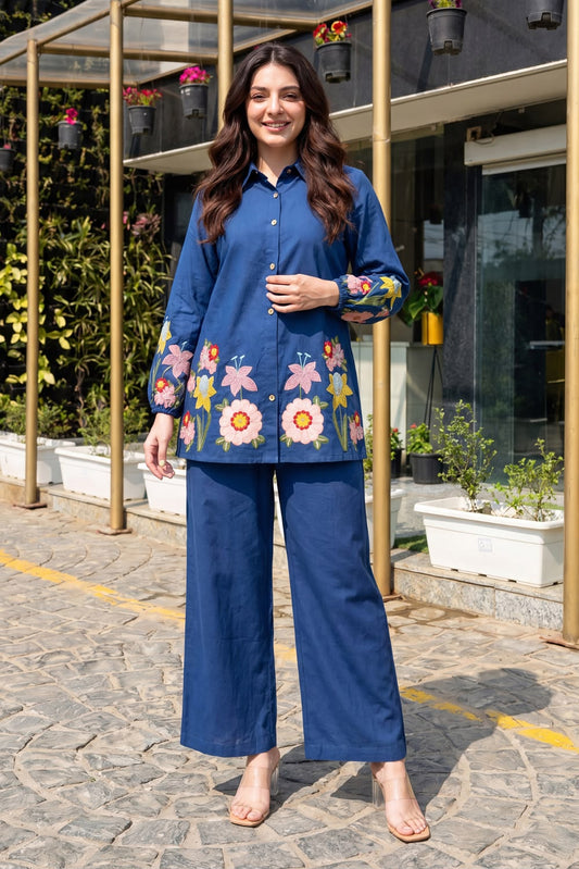 Elegant Cotton Flex Co-ord Set