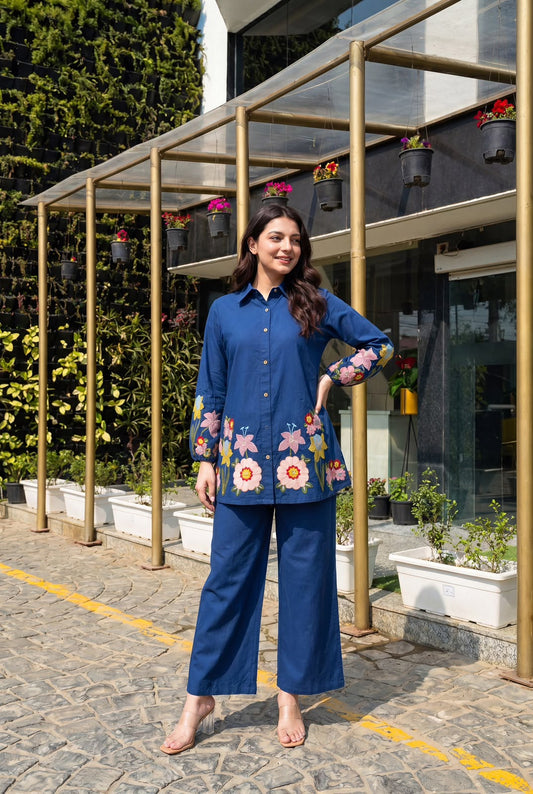 Elegant Cotton Flex Co-ord Set