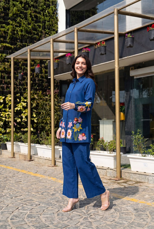 Elegant Cotton Flex Co-ord Set