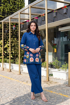 Elegant Cotton Flex Co-ord Set