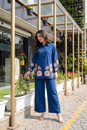 Elegant Cotton Flex Co-ord Set