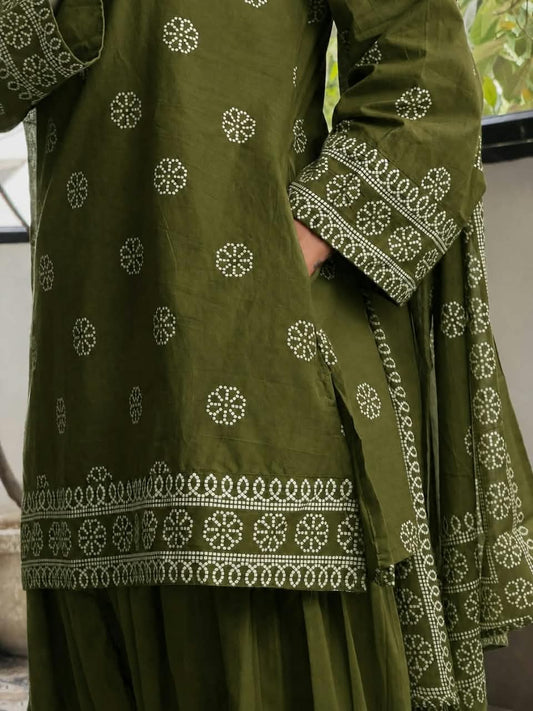 Designer Farsi Summer Suit Set