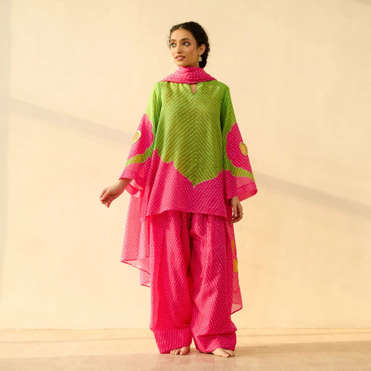 Designer Farsi Summer Cotton Suit Set